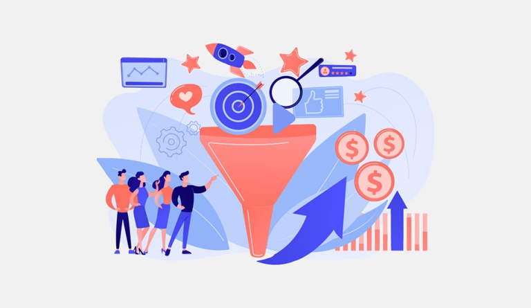 قیف بازاریابی تعریف ، مراحل و کارکرد قیف بازاریابی (Marketing Funnel)